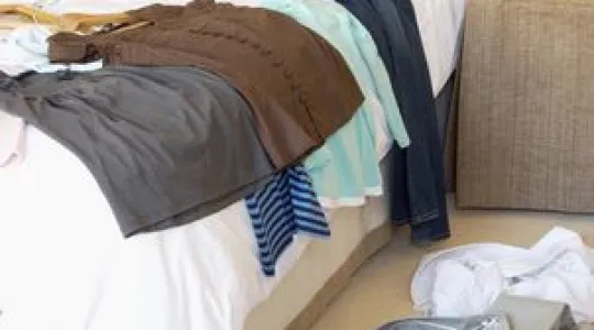 Cluttered room