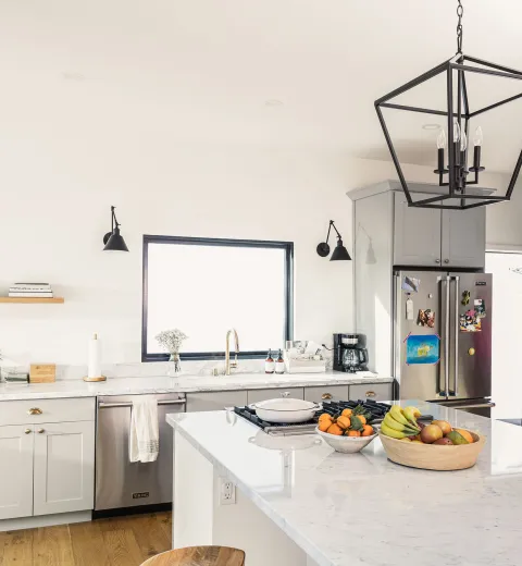 clean kitchen