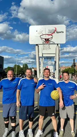 Hoopfest players